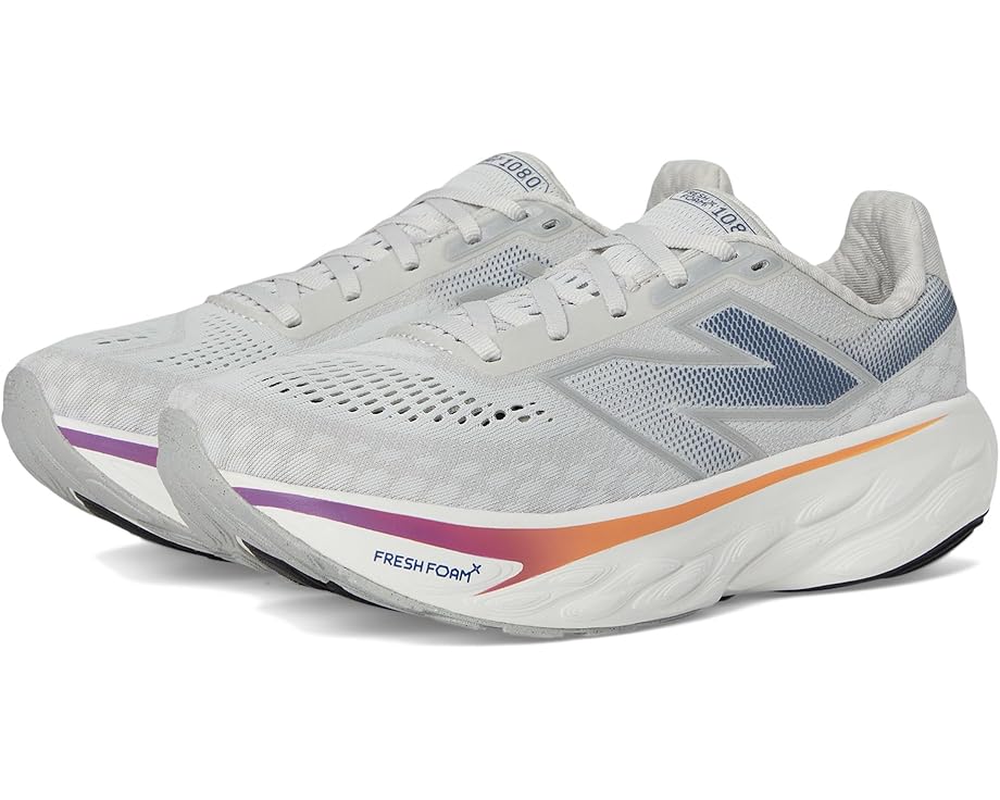 

Кроссовки New Balance Fresh Foam X 1080v14, цвет Grey Matter/Silver Metallic