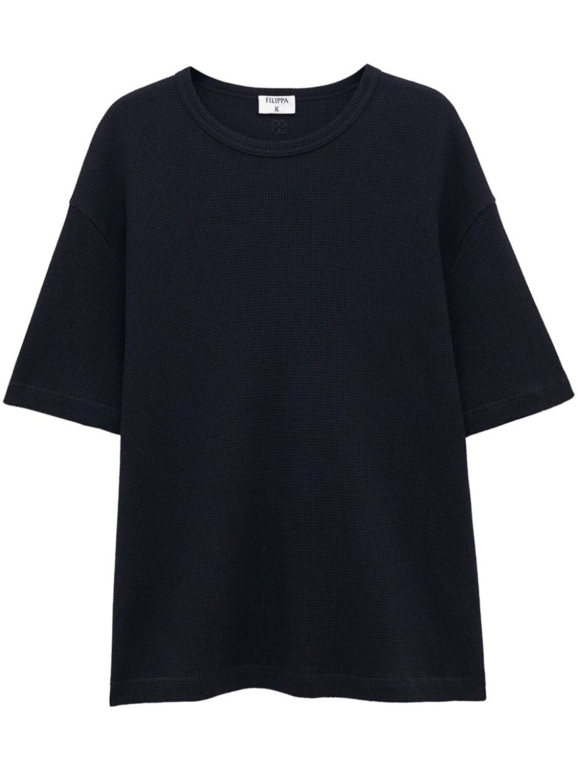 

Filippa K фактурная футболка, черный