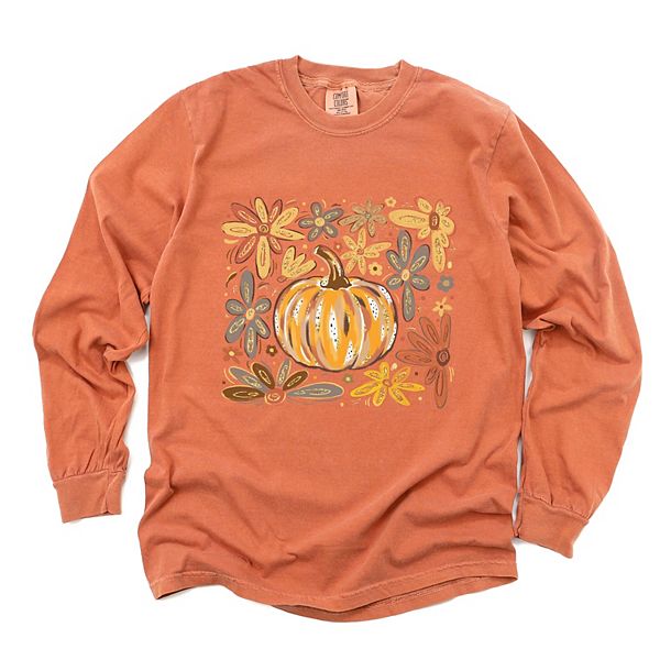 

Футболка с длинным рукавом Fall flowers and pumpkin Simply Sage Market, Yam, Зеленый, Футболка с длинным рукавом Fall flowers and pumpkin Simply Sage Market, Yam