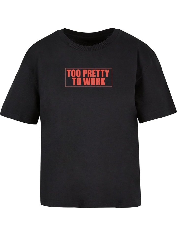 

Футболка Too Pretty To Work Tee Mister Tee, черный