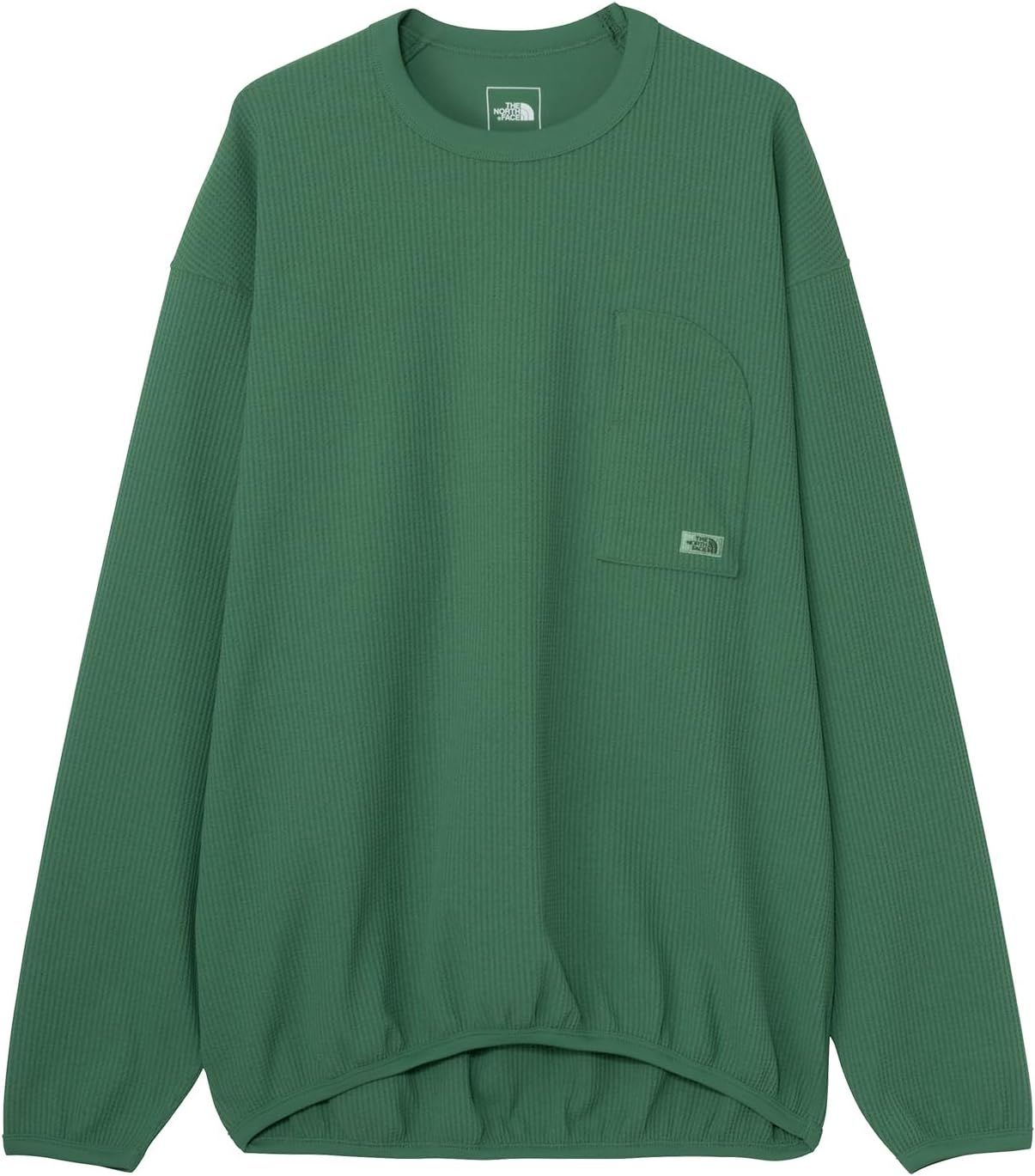 

Толстовка THE NORTH FACE Enride Waffle Crew, унисекс/для взрослых, зеленый