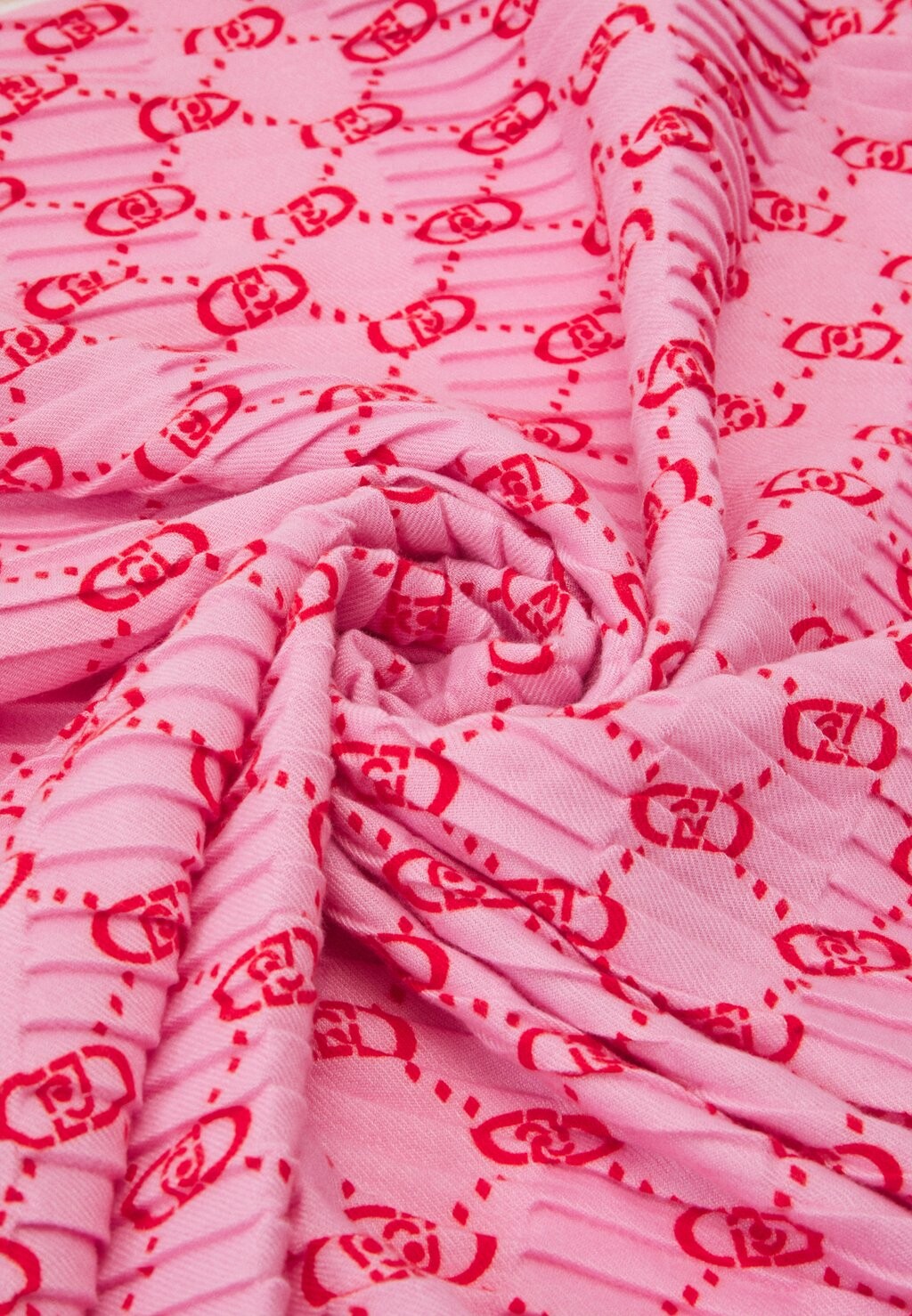 

Шарф FOULARD LOGO LIU JO, розовый