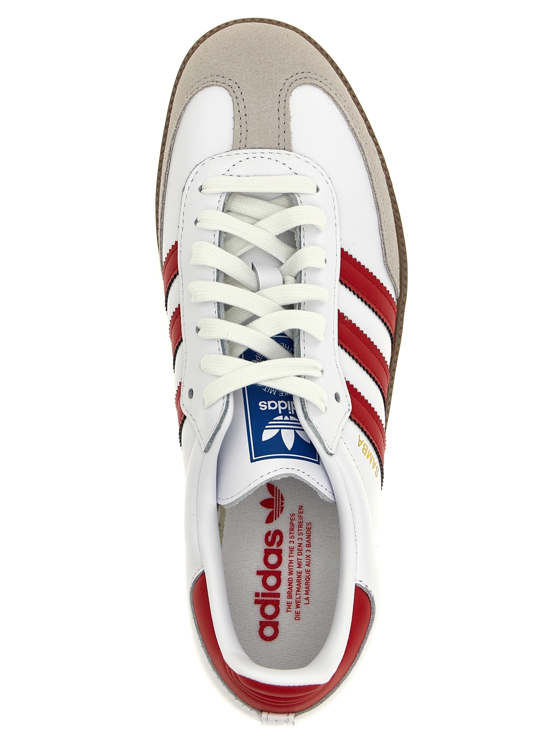 Кроссовки 'Samba OG' adidas Originals, красный — фото 4