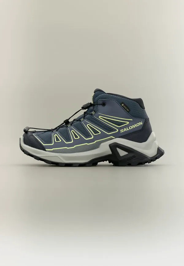 X ultra mid gtx унисекс походные ботинки Salomon, Grisaille/Spellbound/Butterfly