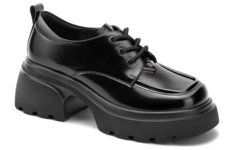 Женские лоферы черные TOOMANYSHOES — фото 3