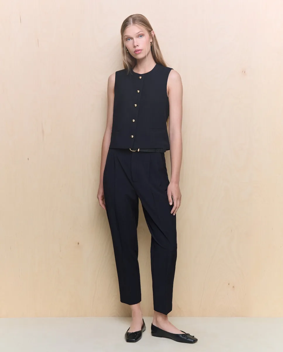 

Женские однотонные брюки Easy Wear, черный