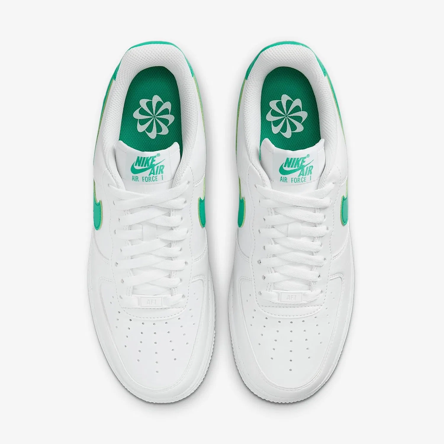 Мужские кроссовки Nike Air Force 1 '07 Next Nature, White Stadium Green — фото 4