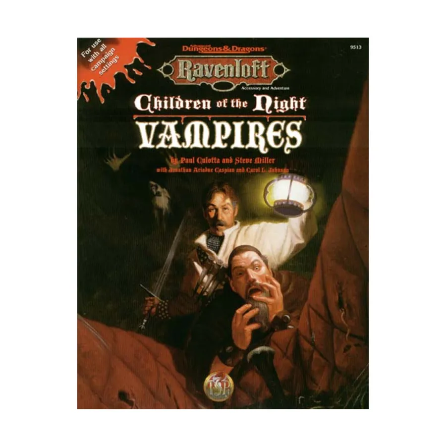 

Children of the Night - Vampires, Ravenloft (TSR), мягкая обложка