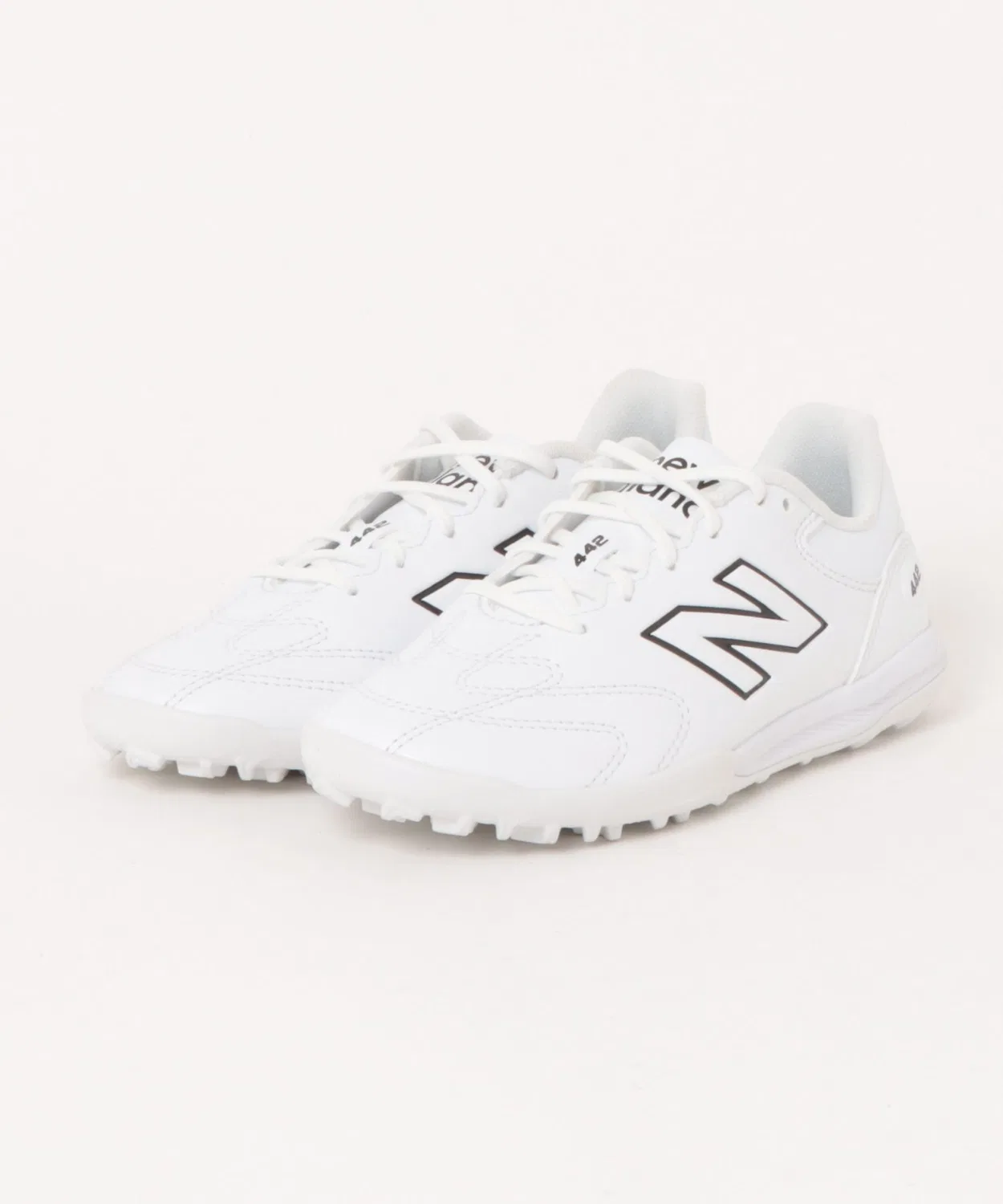 Детские футбольные бутсы New Balance 442 Team Jnr TF V3, белый