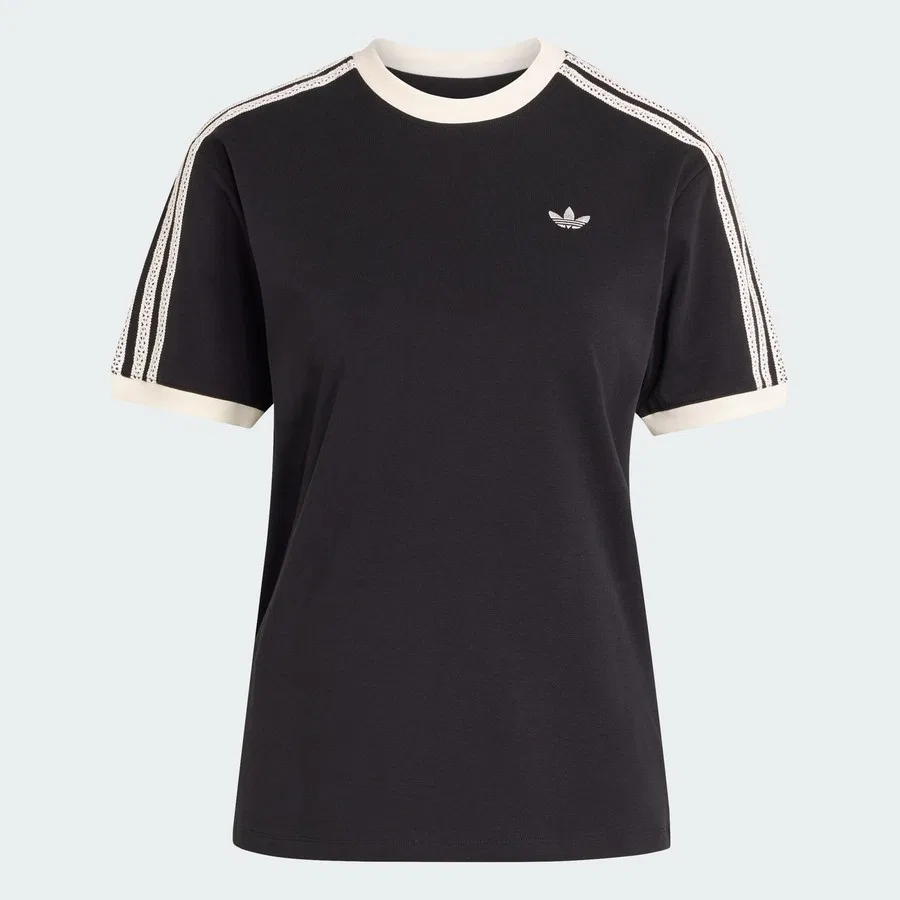 Футболка с коротким рукавом adidas KY8127 3S Tee, Черный — фото 3