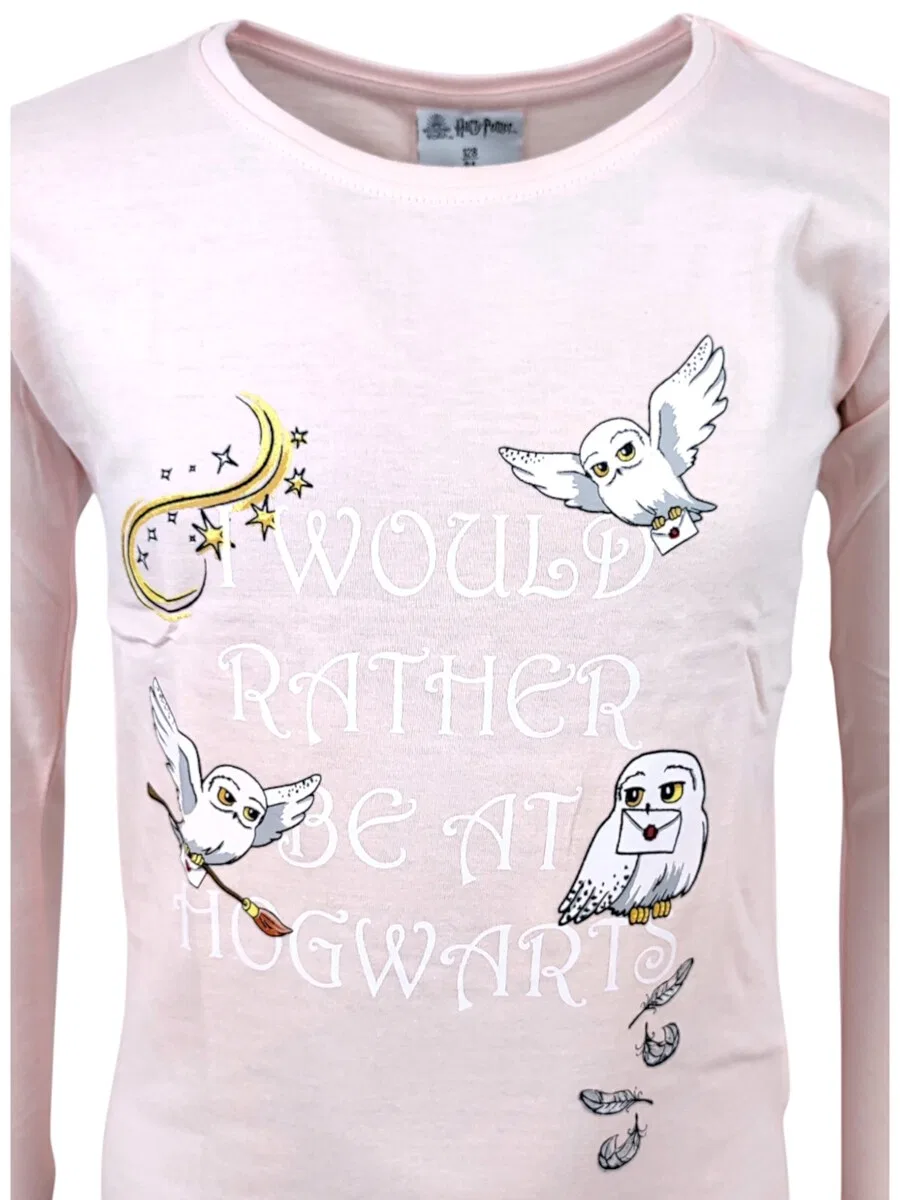 Футболка «Гарри Поттер» Harry Potter Langarmshirt розового цвета — фото 2