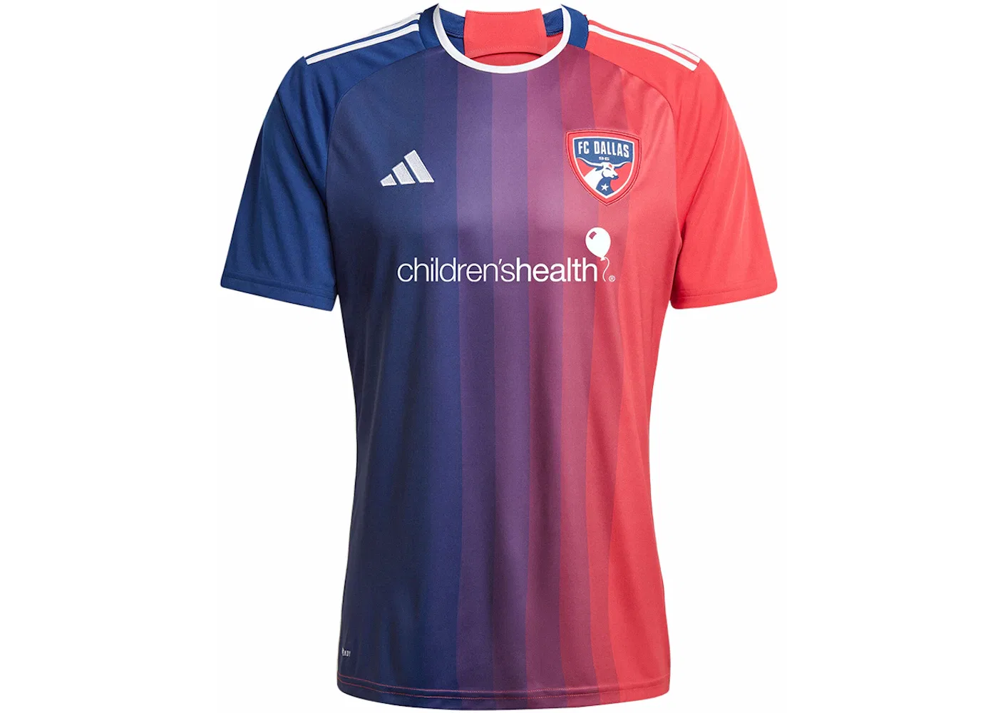 Мужская футбольная футболка Adidas, Night Blue/Blaze Red