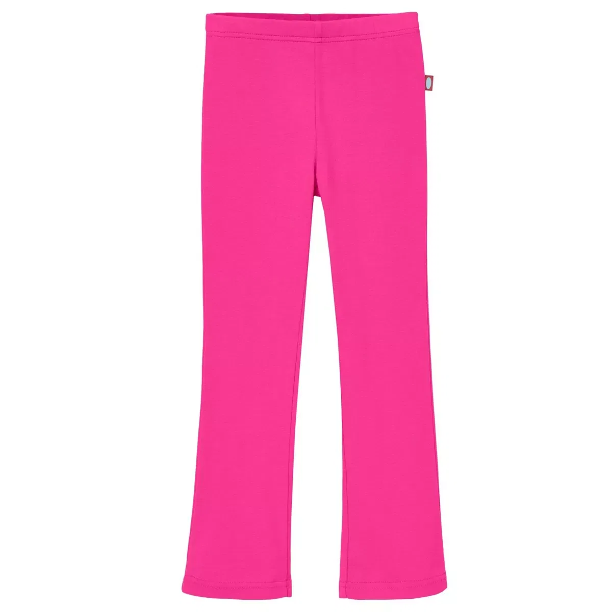 Детские брюки для девочек расклешенные хлопковые City Threads, Hot Pink