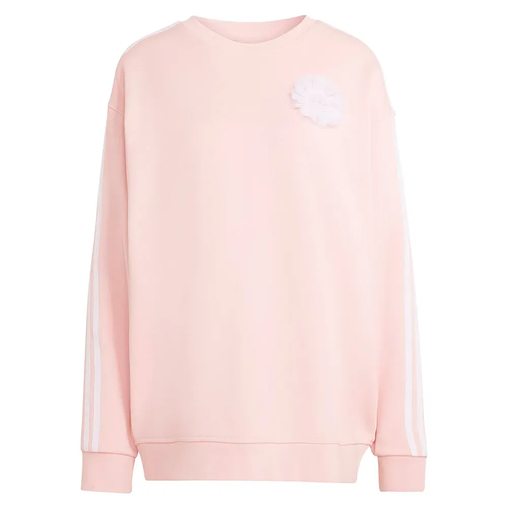 Свитшот Adidas Originals Lace Branding Crew, розовый — фото 3