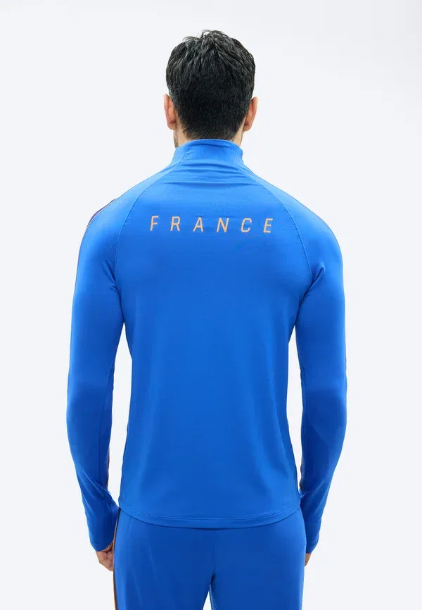 Футболка с длинным рукавом Dri-fit Nike Performance Game Royal/Blackened Blue/Metallic Copper, синий — фото 3