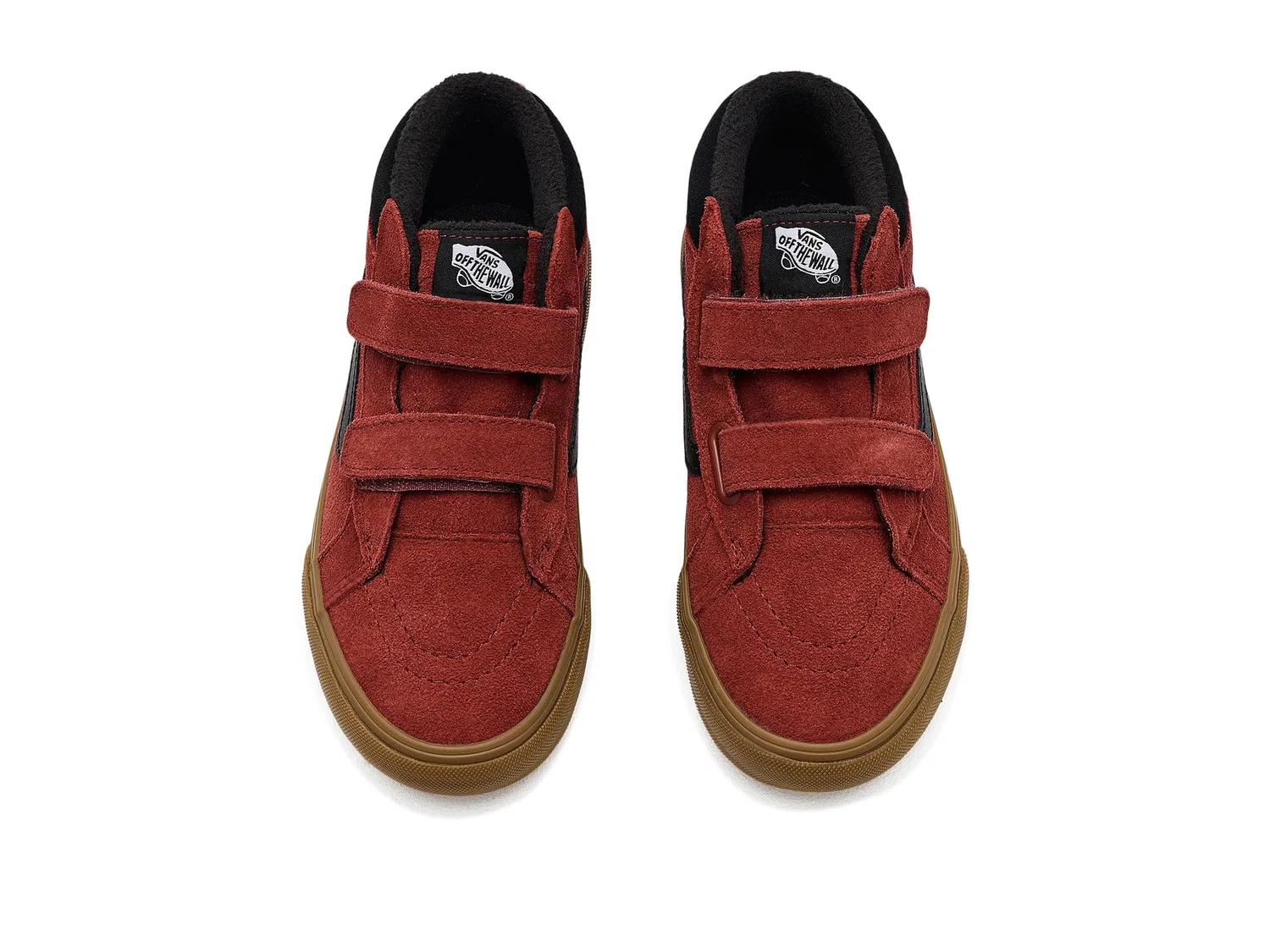 Кроссовки SK8-Mid Reissue V Insulated (для маленьких детей) Vans Kids, Gum Bordeaux — фото 3