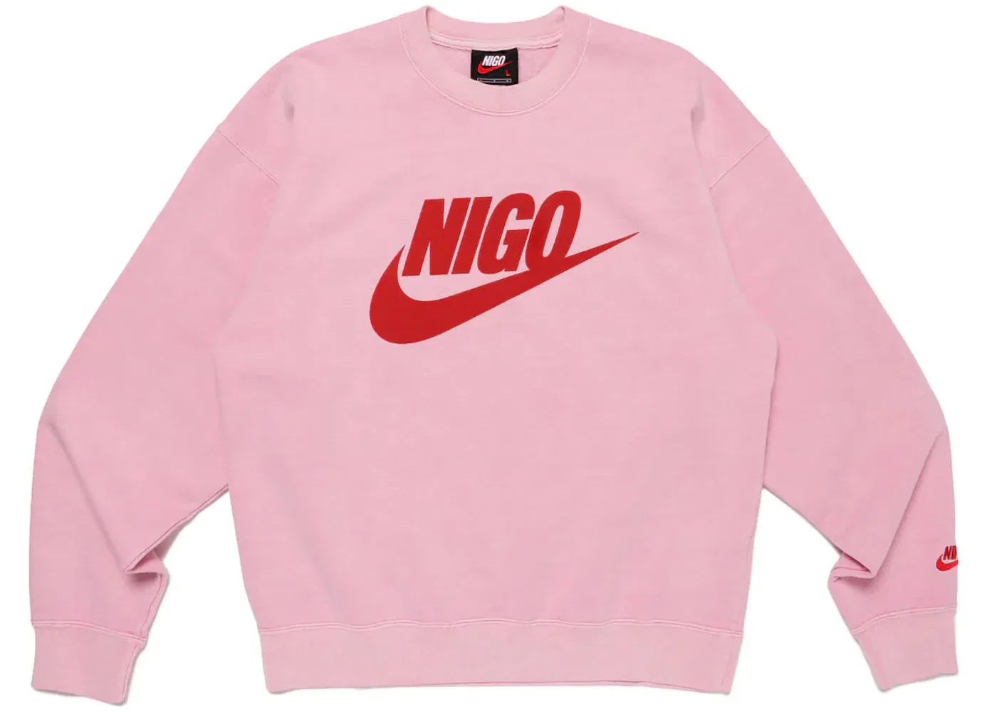 Мужской свитшот с флисом Nike x Nigo NRG, Pink