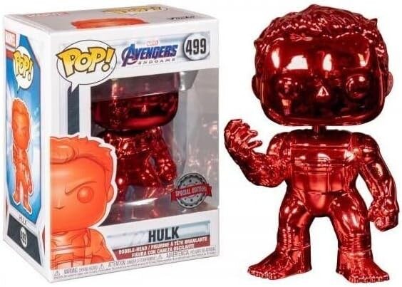 

Фигурка Funko Avengers Endgame POP! Marvel Hulk Exclusive Vinyl Figure #499 [Red Chrome]