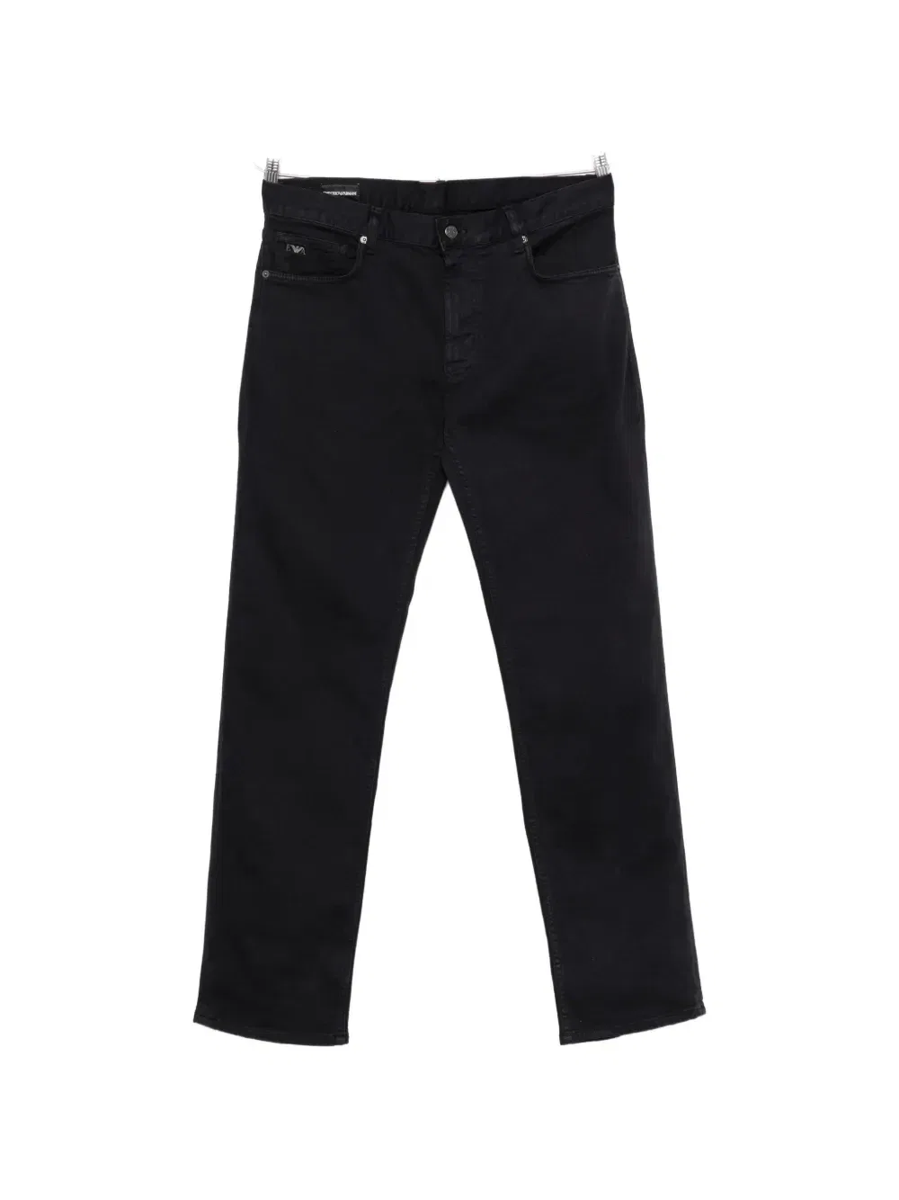 Джинсы с нашивкой-логотипом Emporio Armani, синий