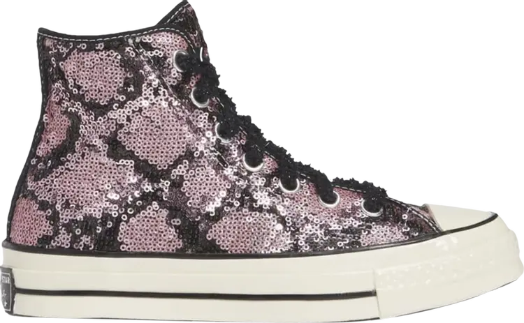 

Кроссовки Converse Chuck 70 High Snake Pattern - Light Pink, розовый