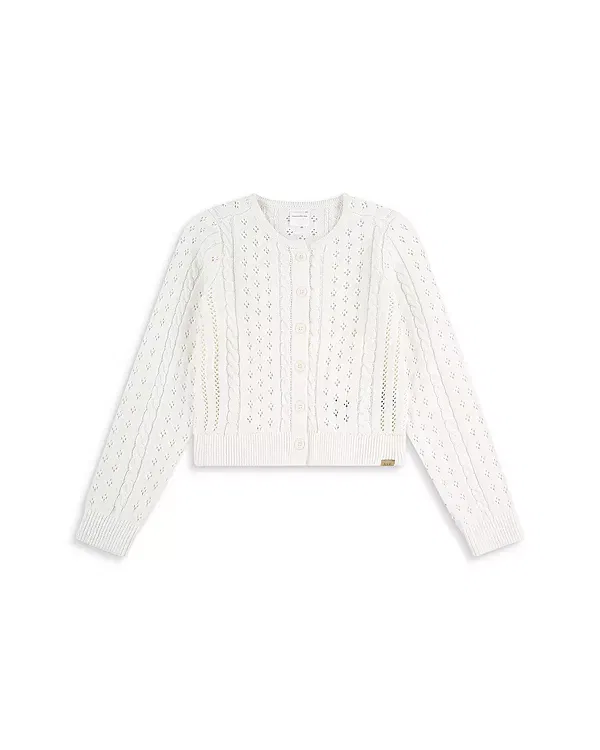 Детский кардиган для девочек с косами Abercrombie Kids, Jet Stream