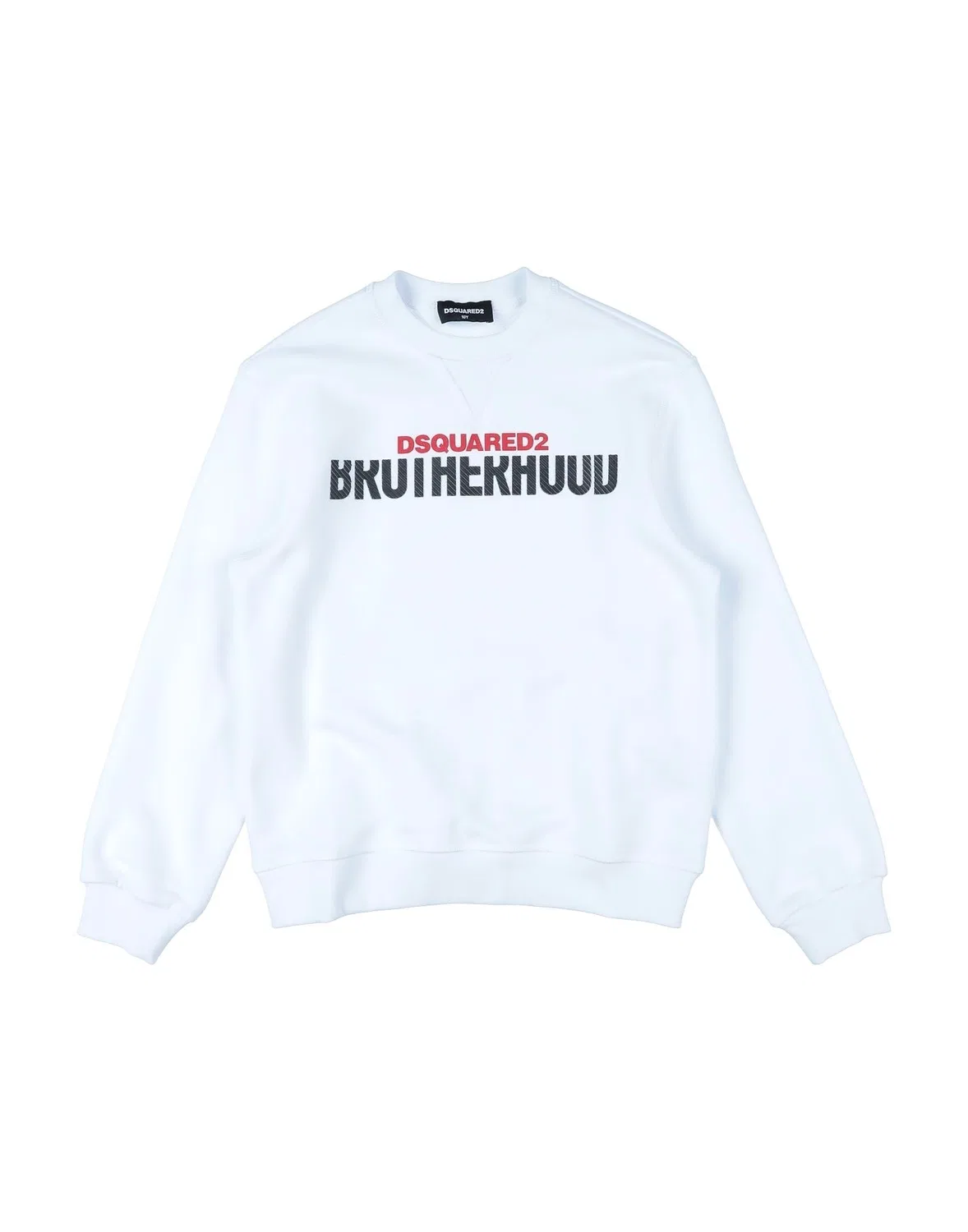 Детский свитшот с принтом Dsquared2, белый
