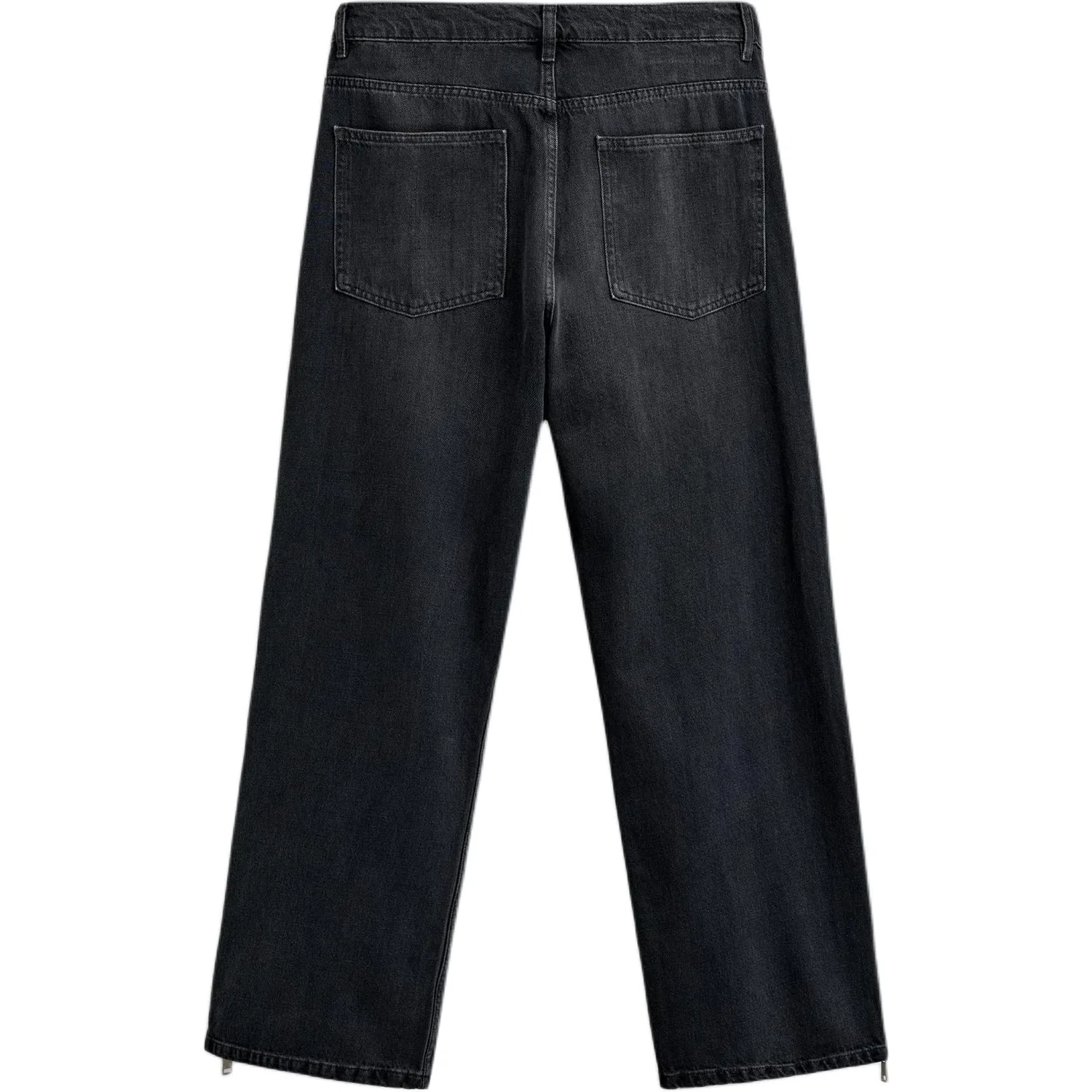 Мужские джинсы с клешем Carbon ZARA, Carbon — фото 3