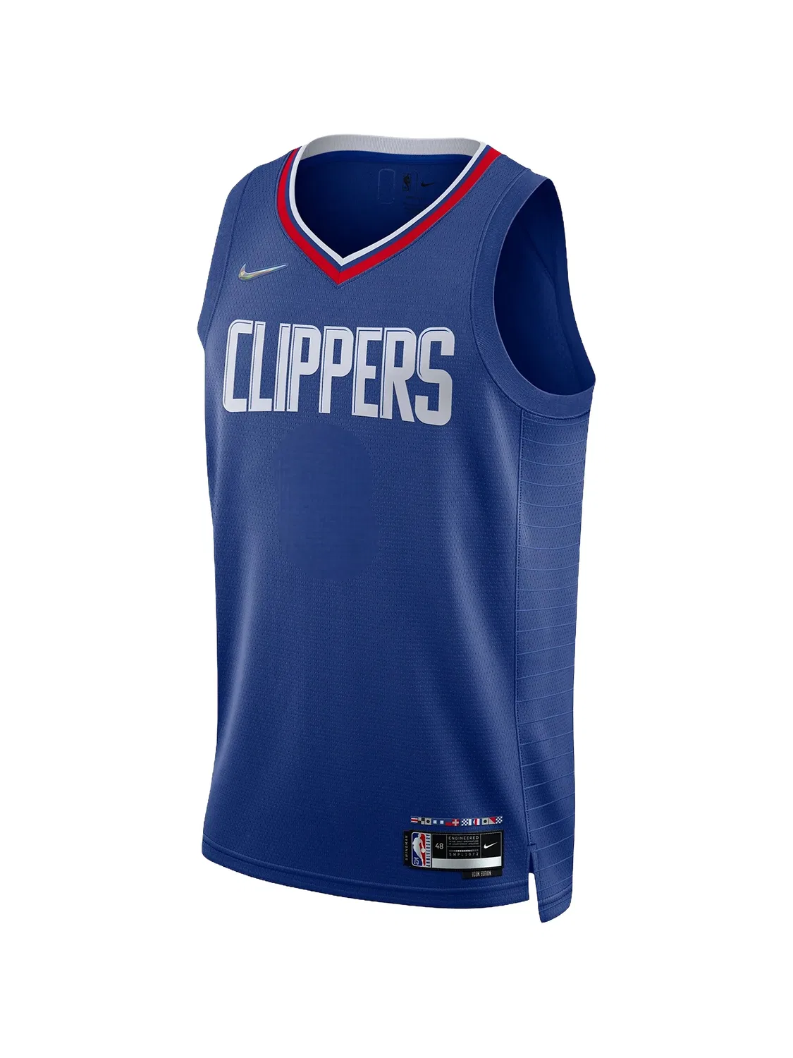 Топ LA Clippers 21/22 Diamond Icon Edition Swingman Nike, синий