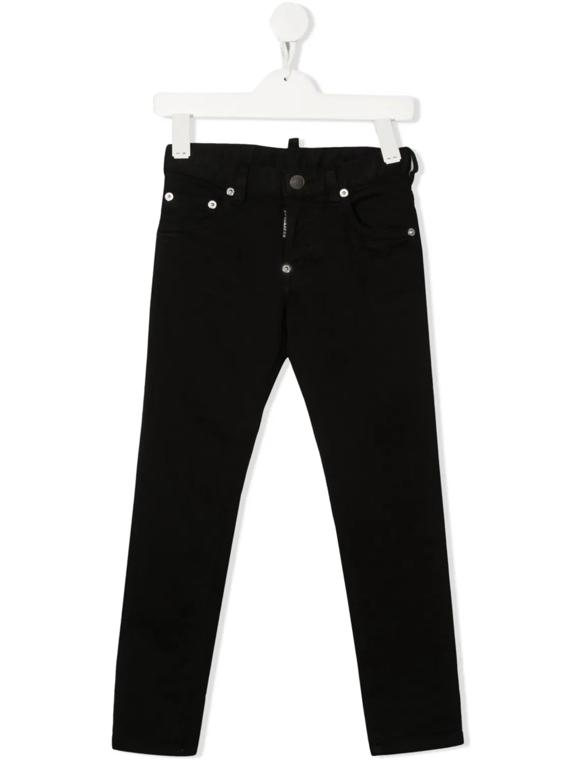 Джинсы Slim-Cut с логотипом DSQUARED2, черный
