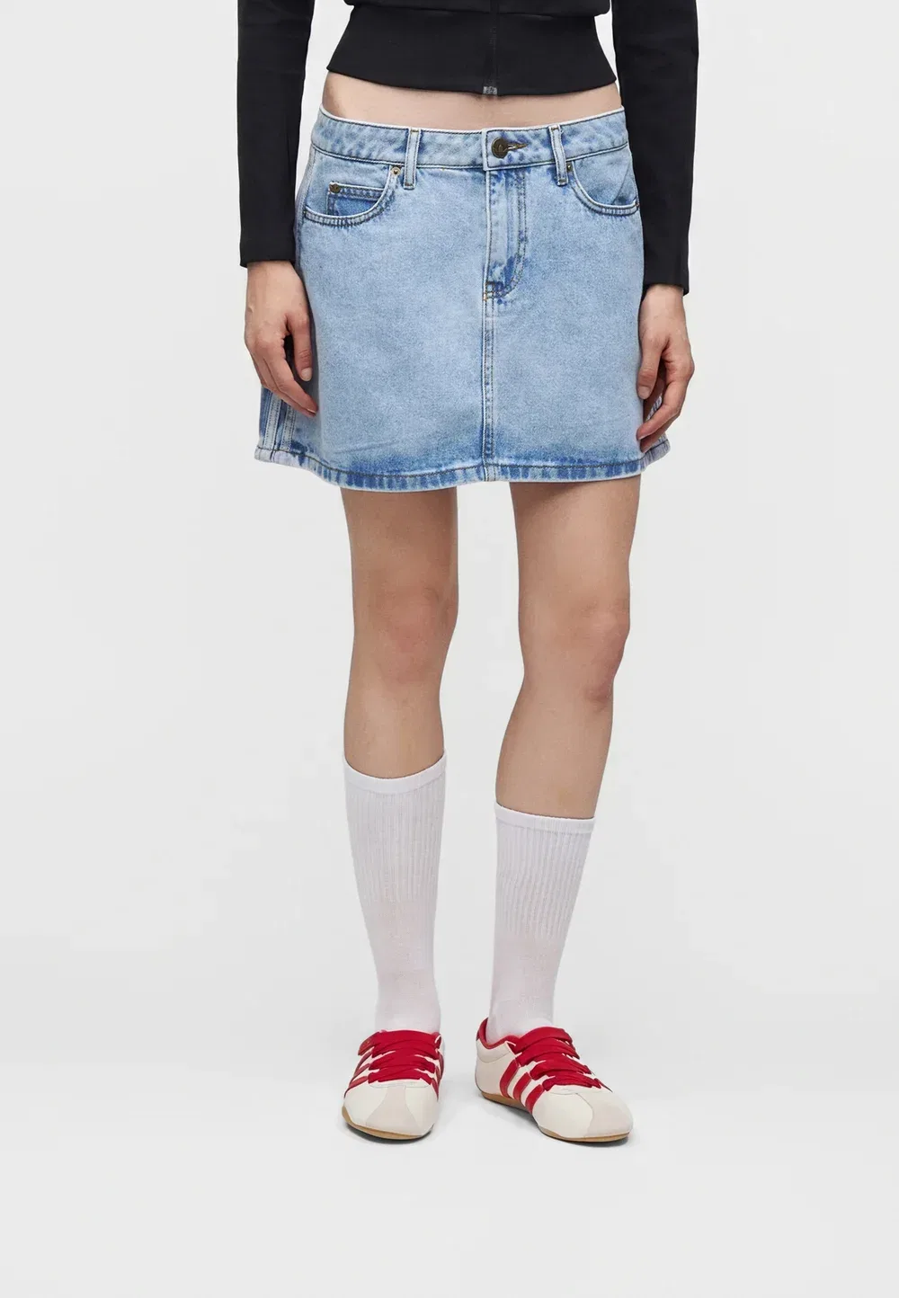 Мини-Юбка Adidas Originals, Light Denim