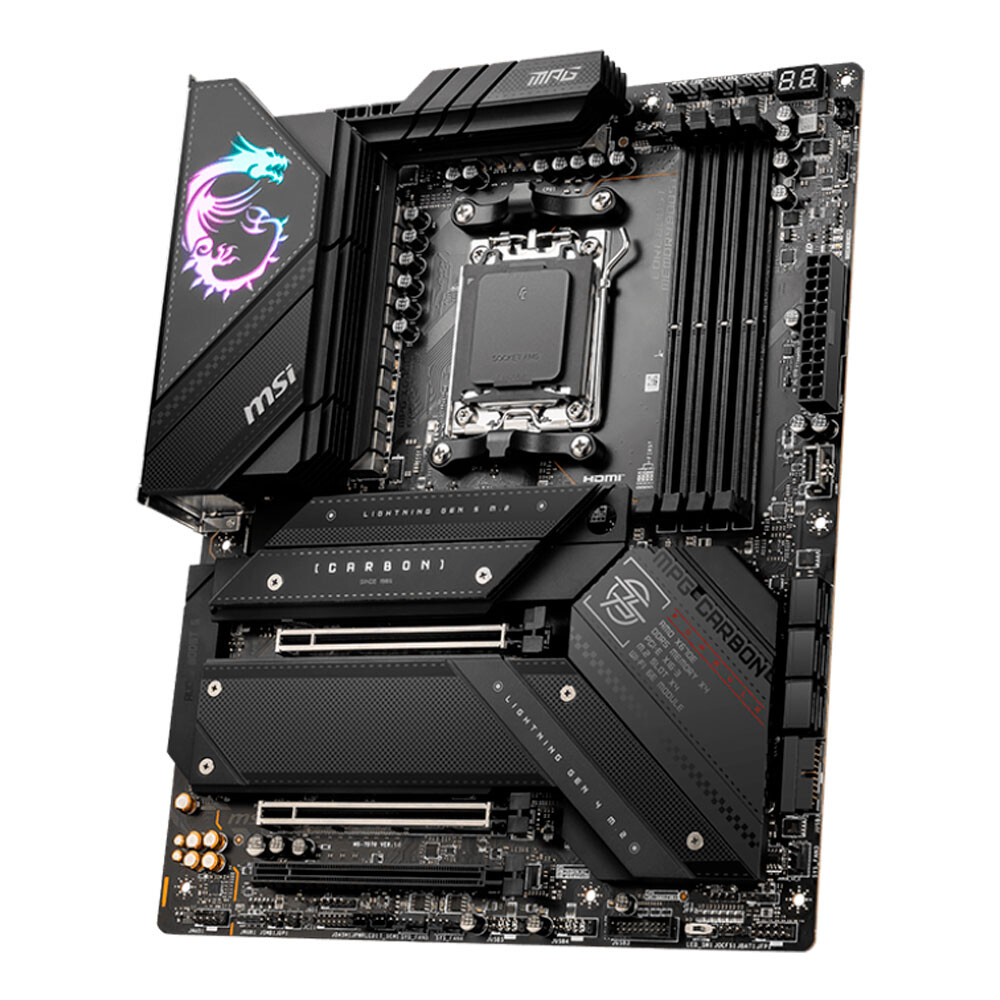 Материнская плата MSI MPG X670E CARBON WIFI, AM5, DDR5, Wi-Fi — фото 2