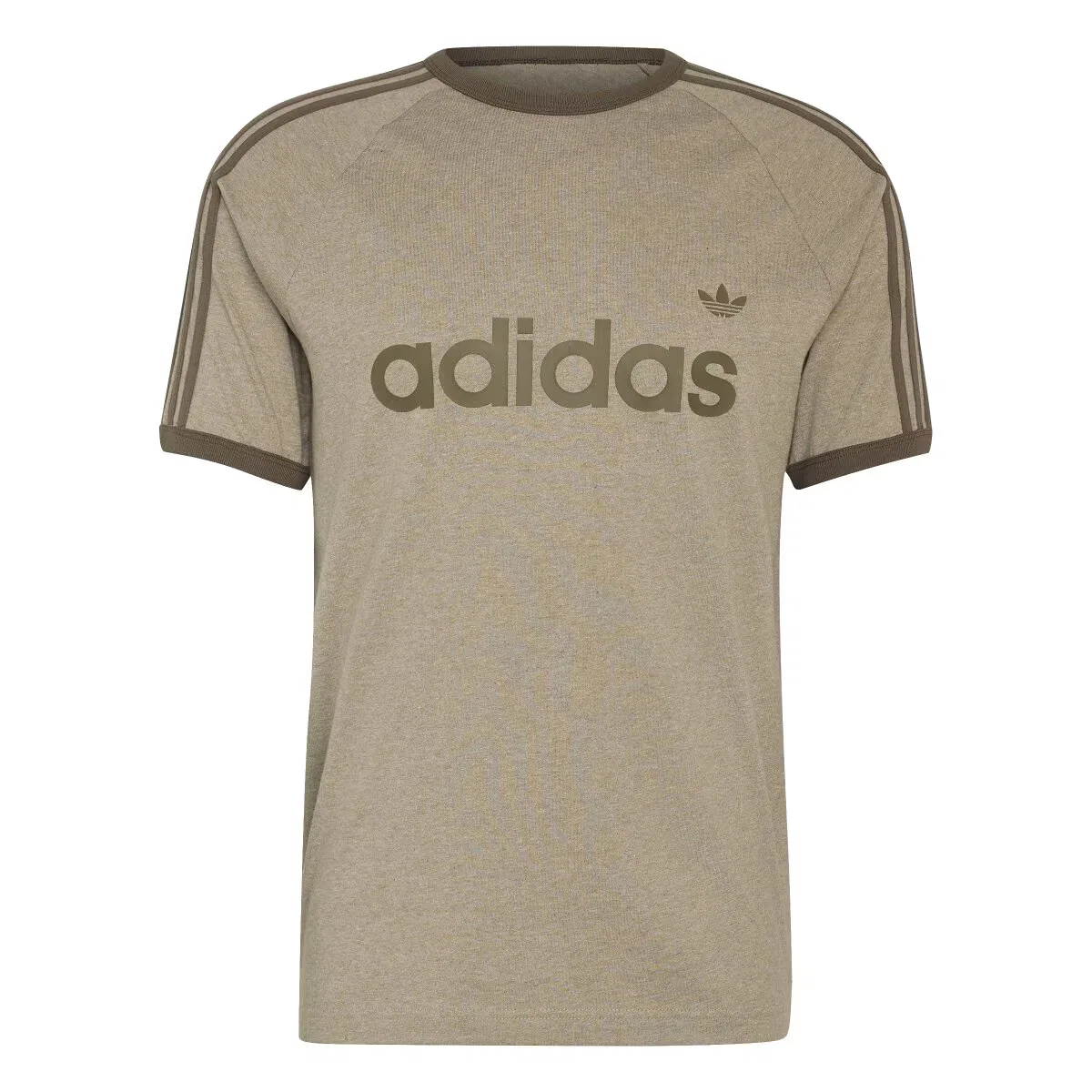 Мужская футболка, Adicolor Originals, adidas, оливковый