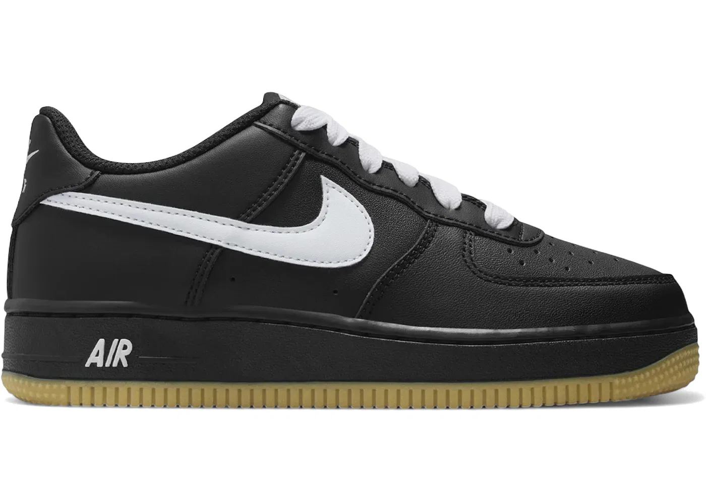 Детские кроссовки Lifestyle Nike Air Force 1 Low LV8 3, Black/White/Gum Light Brown