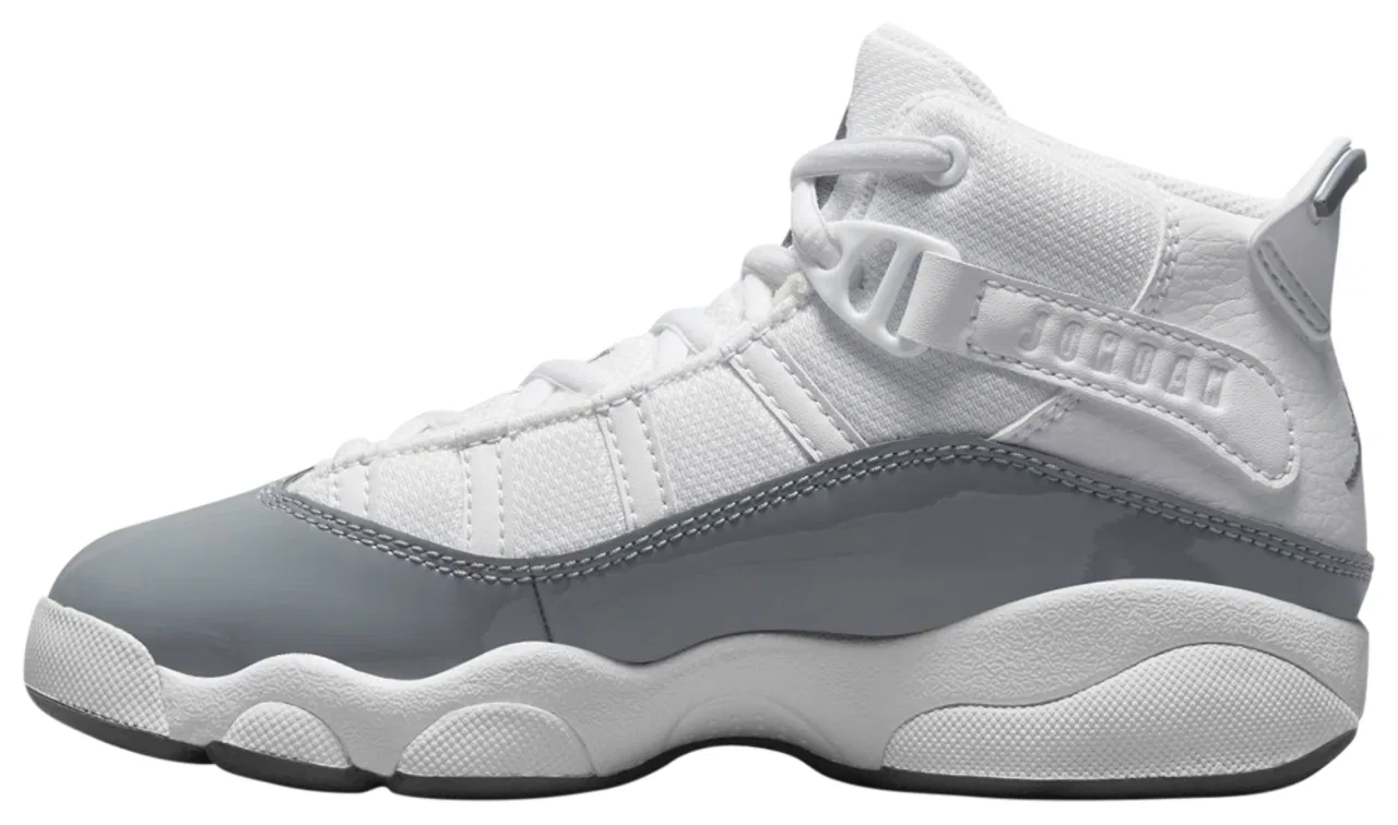 Кроссовки для мальчиков 6 Rings Jordan, цвет White/Cool Grey/White — фото 2
