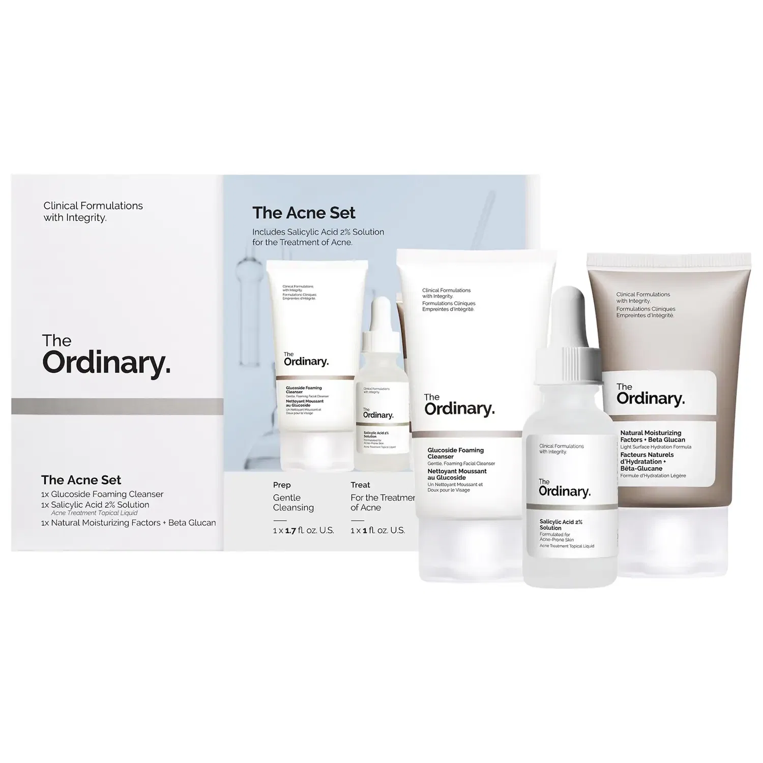 Набор средств от акне The Ordinary