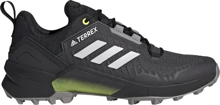 

Кроссовки Adidas Terrex Swift R3 'Black Solar Yellow', черный