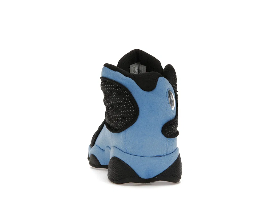 Детские кроссовки для мальчиков с рефлективным дизайном Jordan 13 Retro Jordan, Black/University Blue/White — фото 4