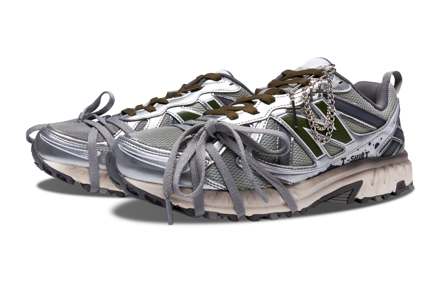 

Кроссовки NB 410 унисекс с низким верхом, серебристые New Balance