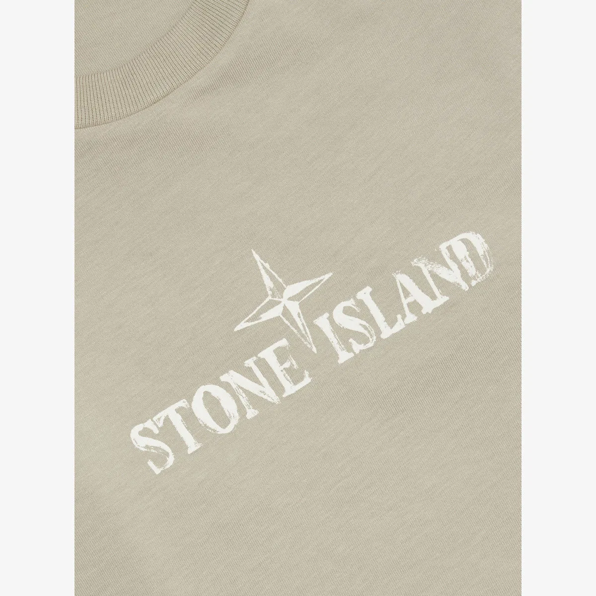 Хлопковая футболка с вышитым логотипом, 6-14 лет Stone Island — фото 2