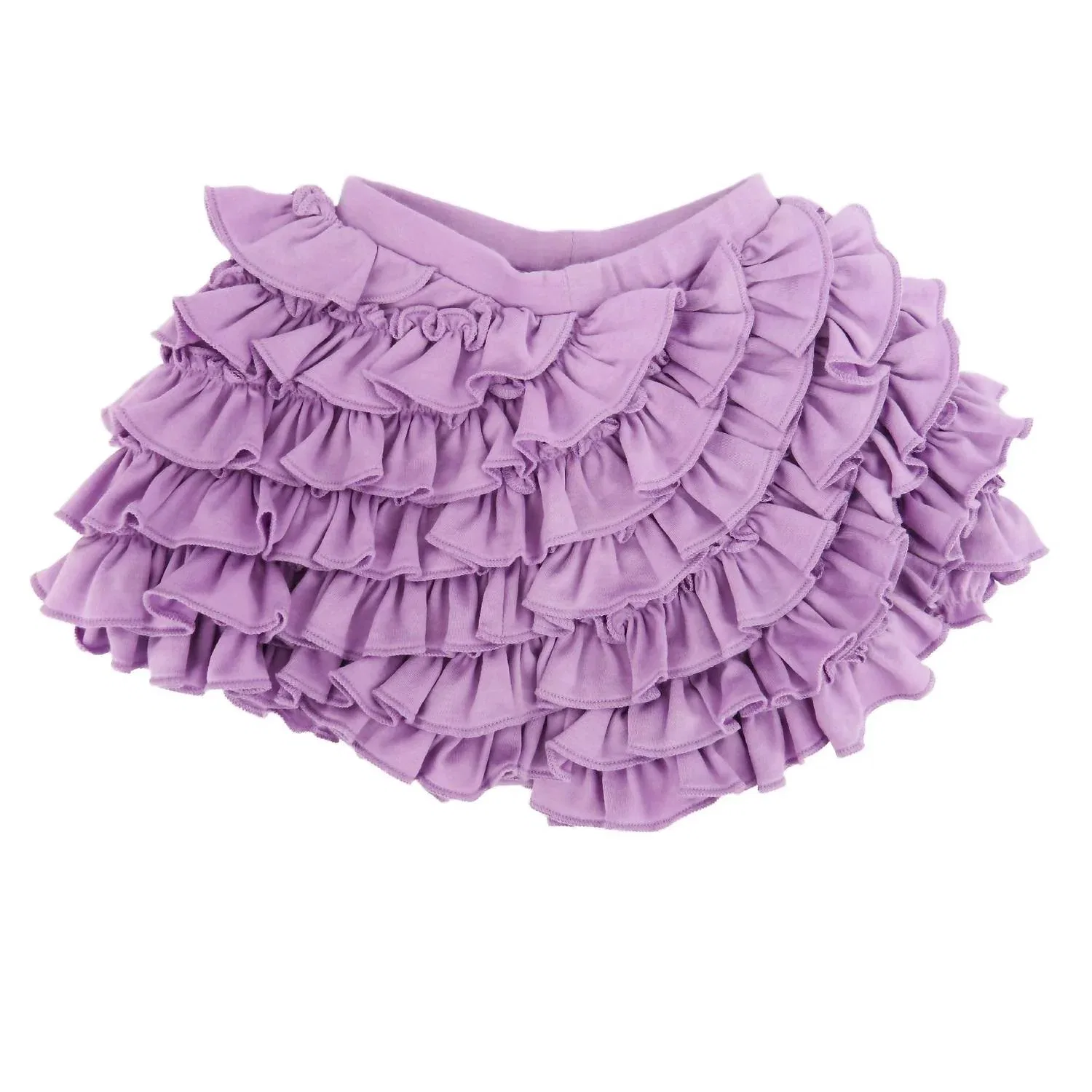 Детские шорты для девочек с оборками Joy Bloomer Lemon Loves Layette, Sheer Lilac