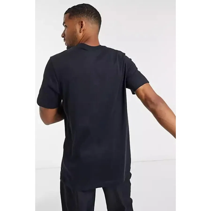 Футболка с принтом Dri-Fit Running Dry Run Chest Logo Nike, Черный — фото 2
