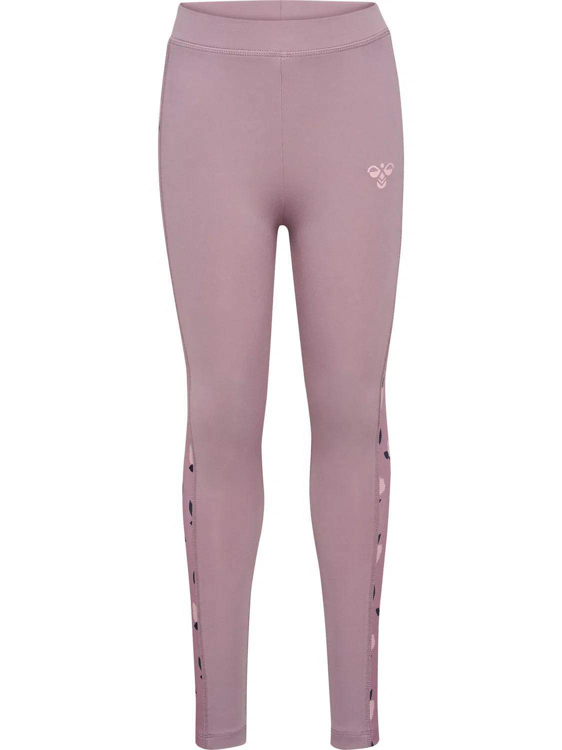 Детские леггинсы с принтом Hmljr Aop Hummel, Violett