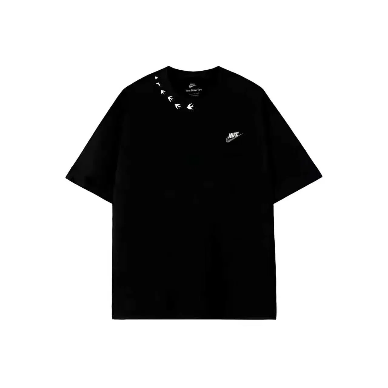 Футболка женская с принтом Nike Sportswear Club, Black