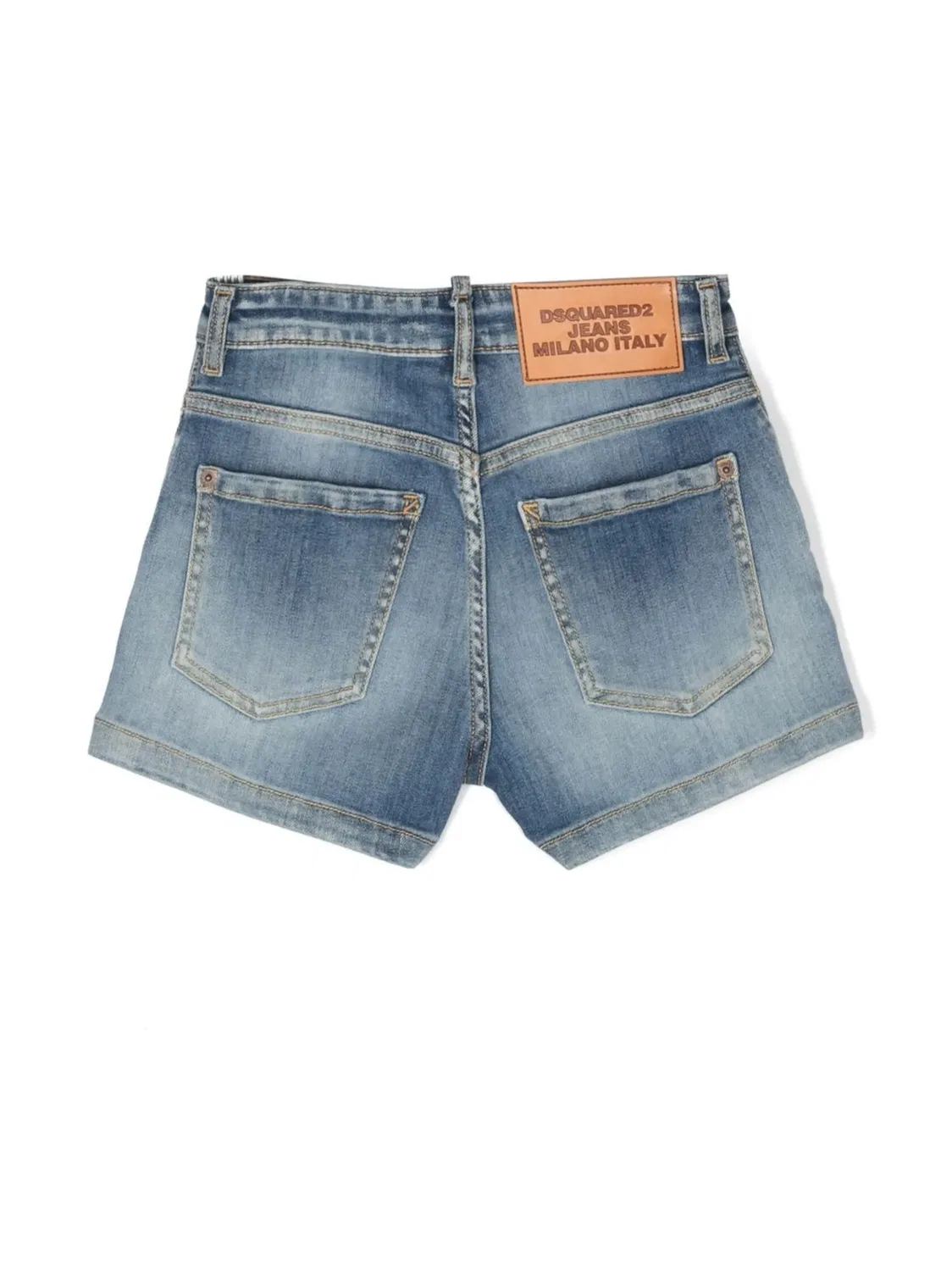 Детские джинсовые шорты DSQUARED2, синий — фото 3