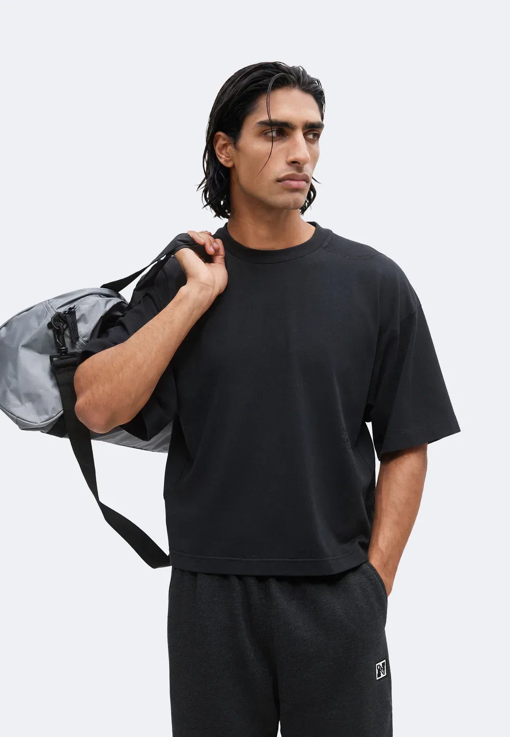Boxy - спортивная футболка Nike Performance, Black — фото 4