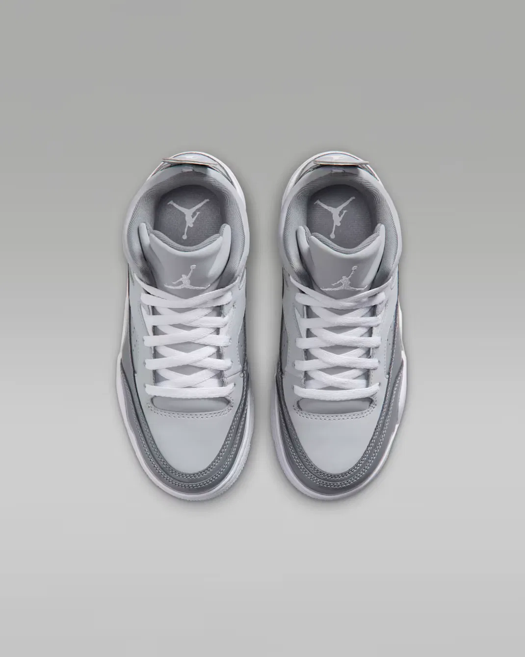Детские кроссовки Jordan Son of Mars Low, Cool Grey/White/Wolf Grey — фото 4