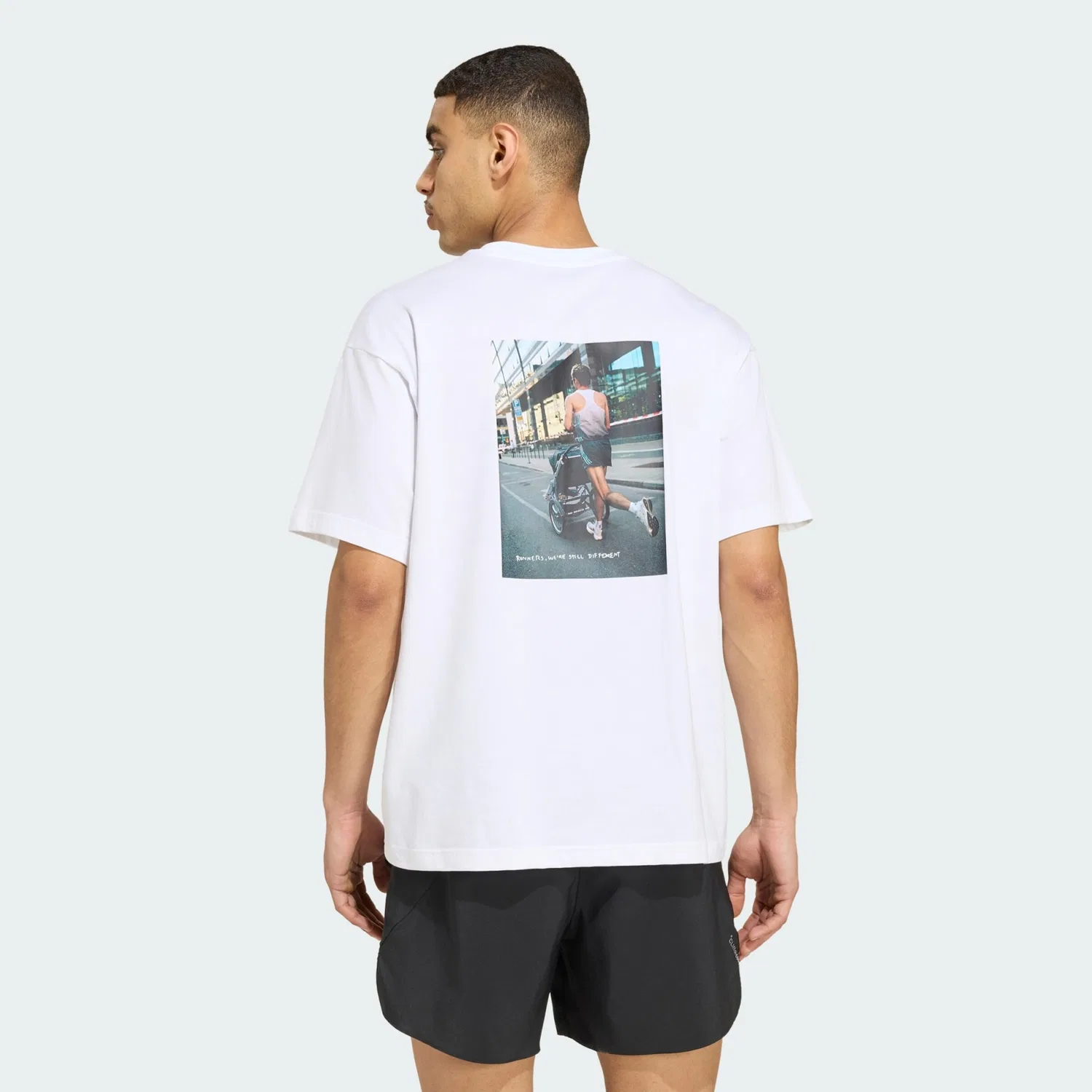 Футболка Adidas Performance, белый — фото 3
