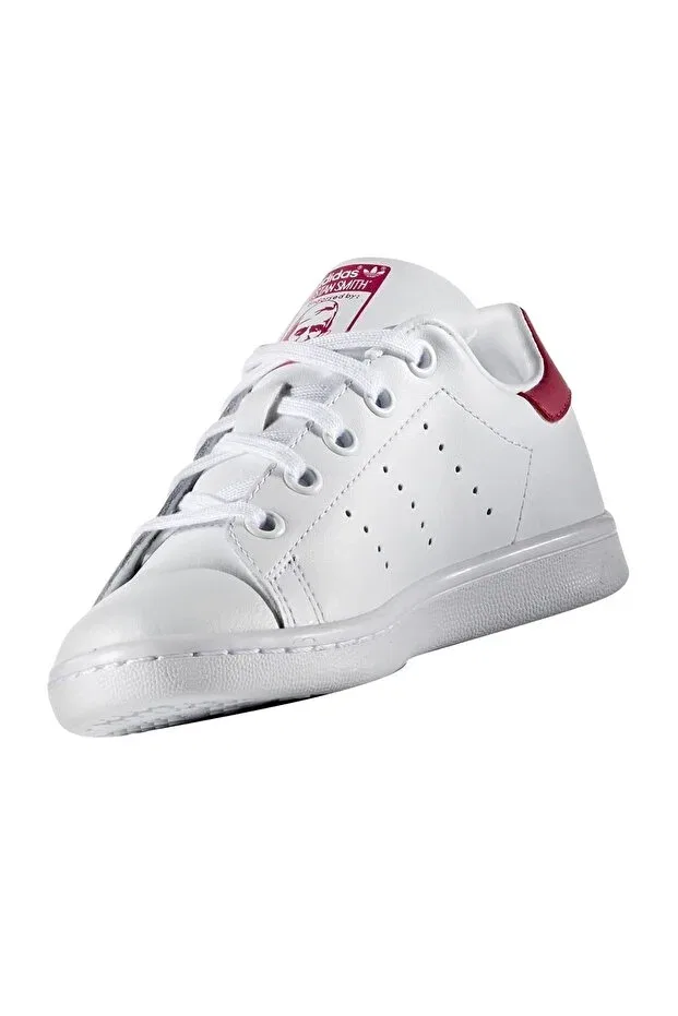 Детские кроссовки для девочек текстильные Stan Smith C Co Kids Adidas — фото 3