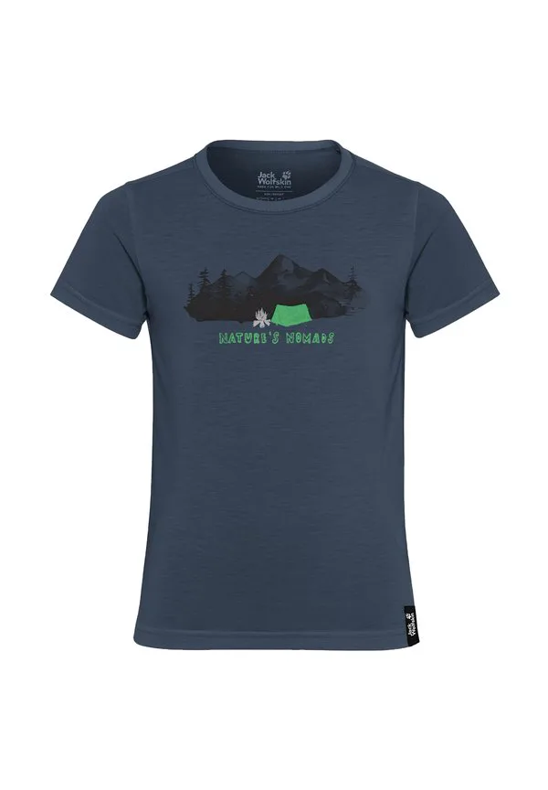 Футболка с графическим принтом на тему походов Jack Wolfskin, Print Daisy — фото 3