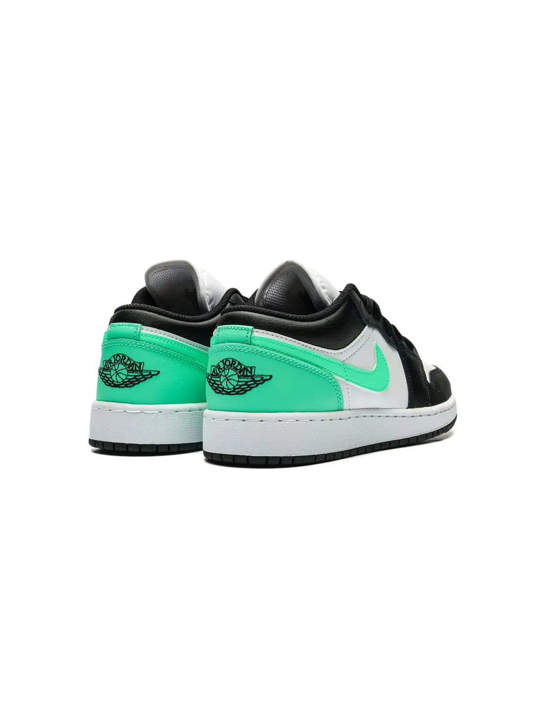 Кроссовки Air Jordan 1 Mid "Green Glow" — фото 4